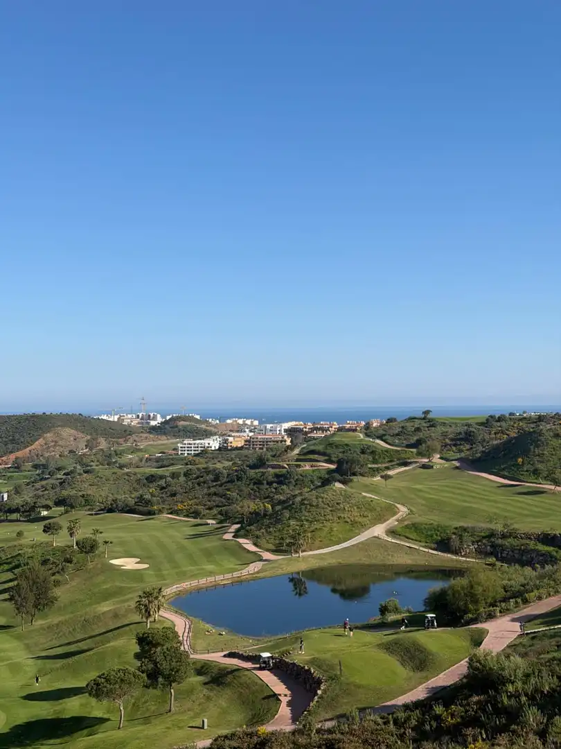 Vista exterior de Ático en venta en Mijas con Aire acondicionado, Jardín privado y Trastero