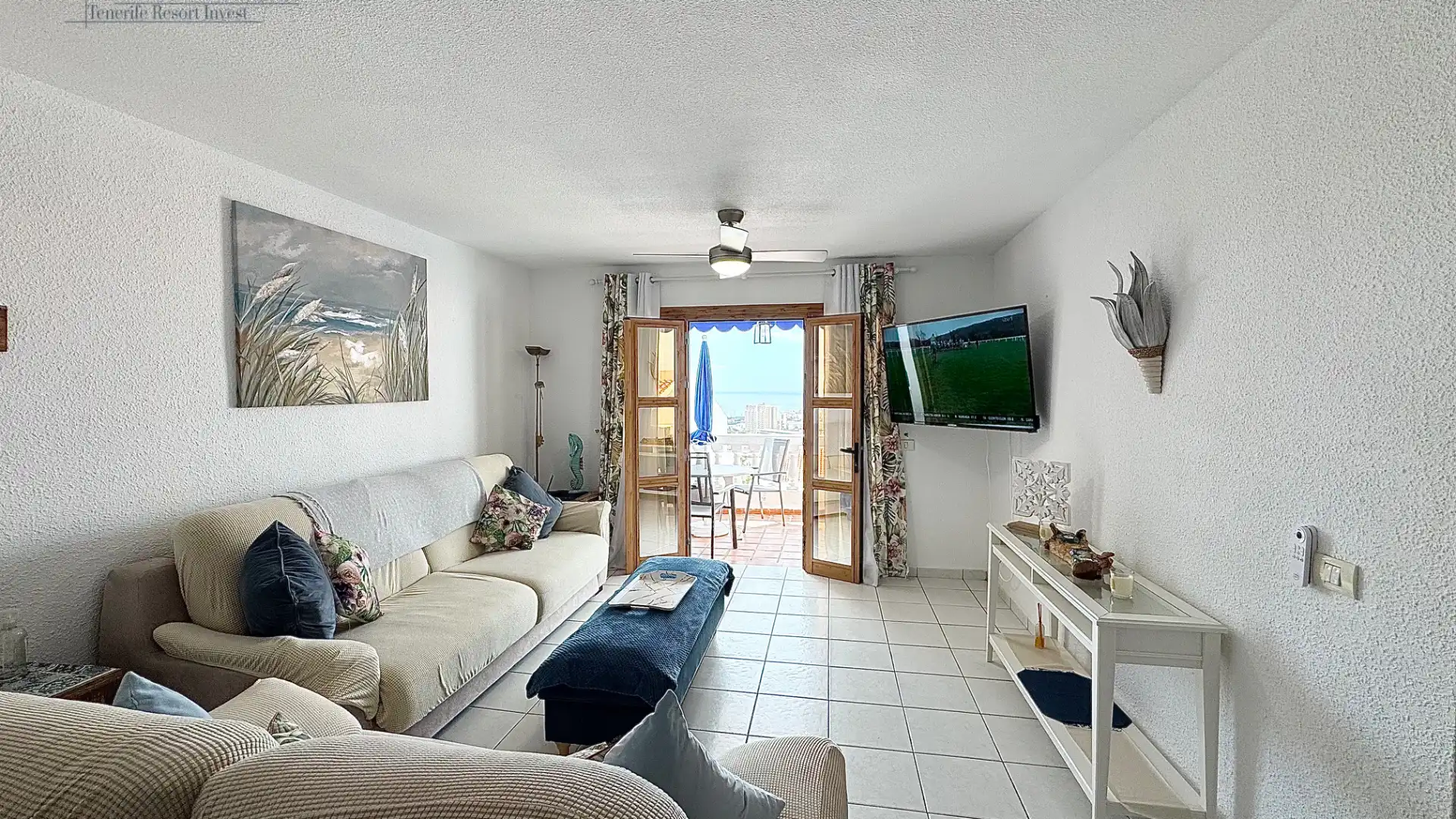 Living room of Flat for sale in Arona  with Air Conditioner, Furnished and Oven