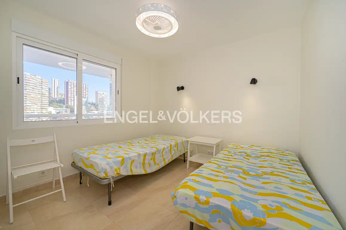 Balcony of Flat for sale in Benidorm  with Air Conditioner, Terrace and Community pool