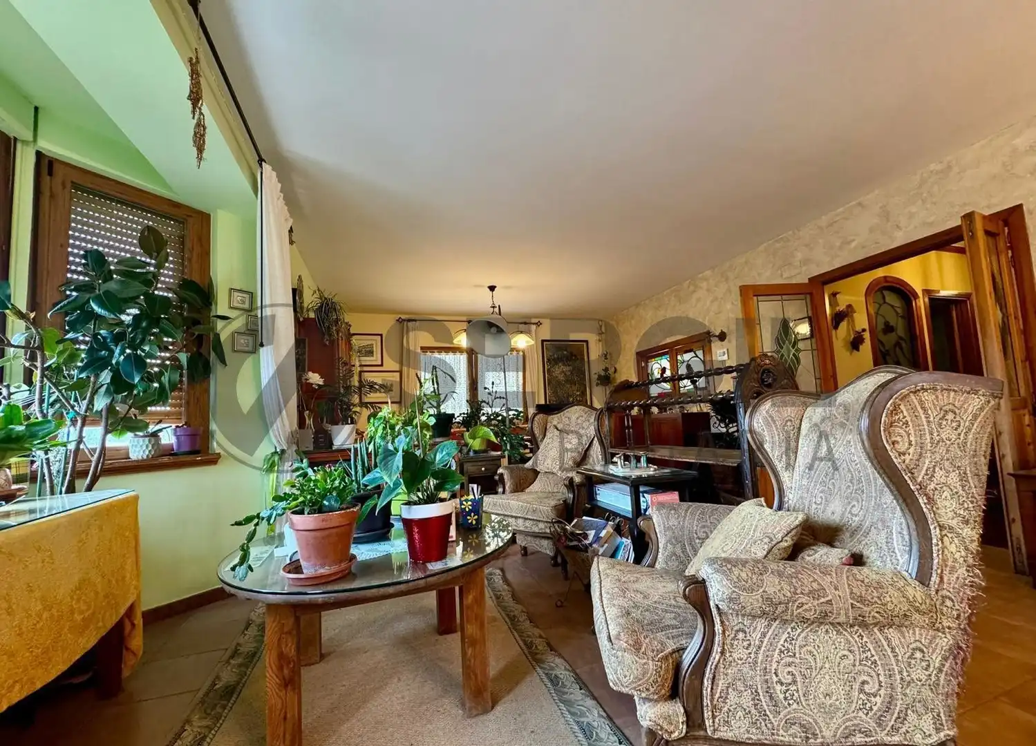 Sala de estar de Casa o chalet en venta en Prádena con Calefacción y Jardín privado