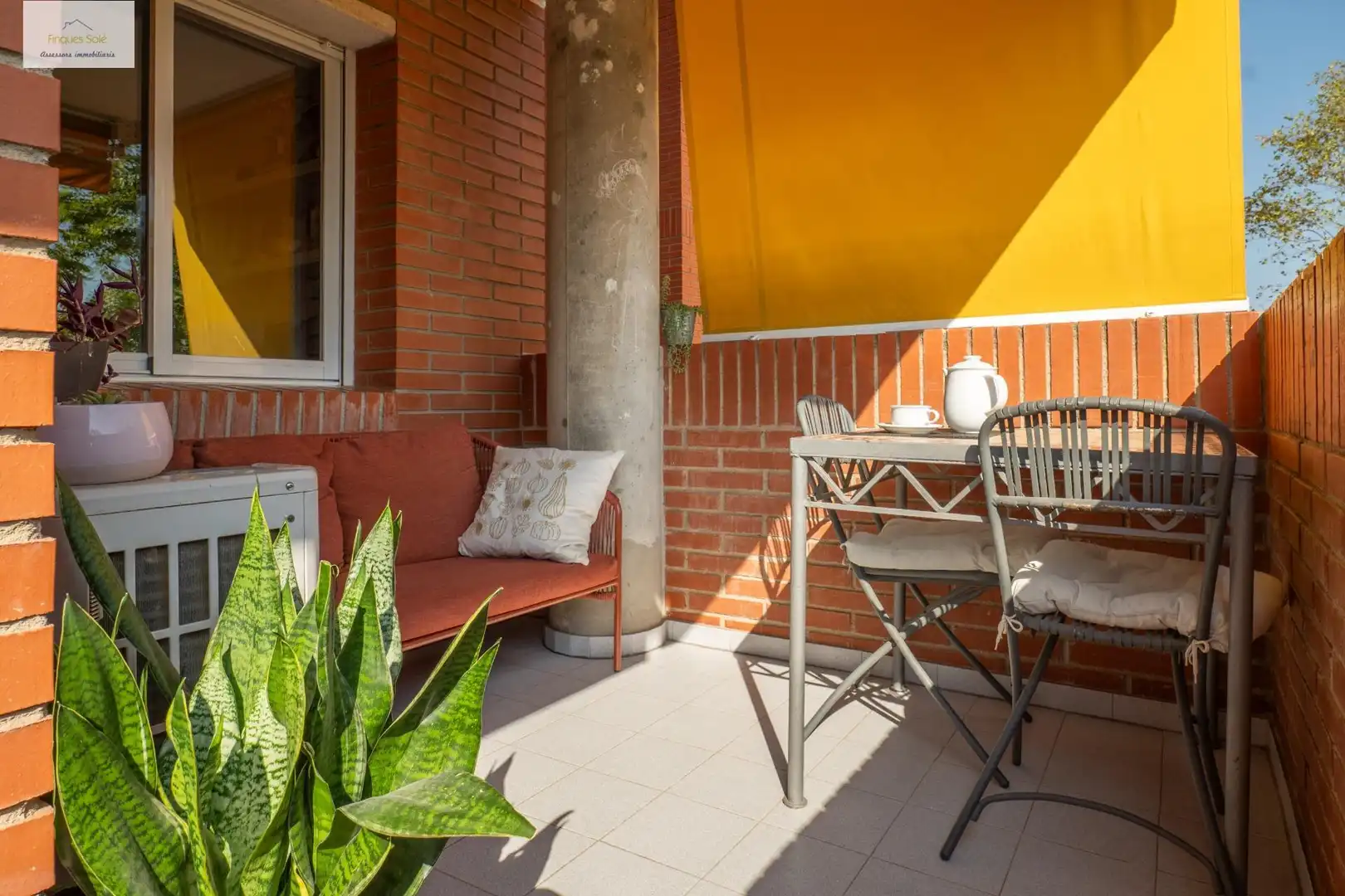 Terrasse von Wohnung zum Verkauf in Badalona mit Klimaanlage, Heizung und Terrasse