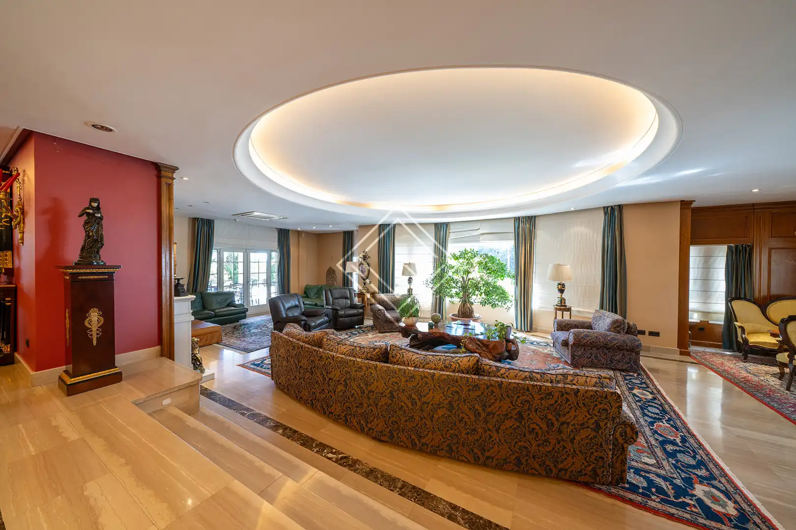 Sala de estar de Casa o chalet en venta en Algete con Aire acondicionado, Terraza y Trastero