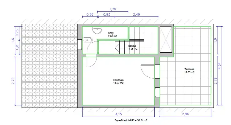 Casa bifamiliare in vendita a Grup Sant Pau, imagen 46