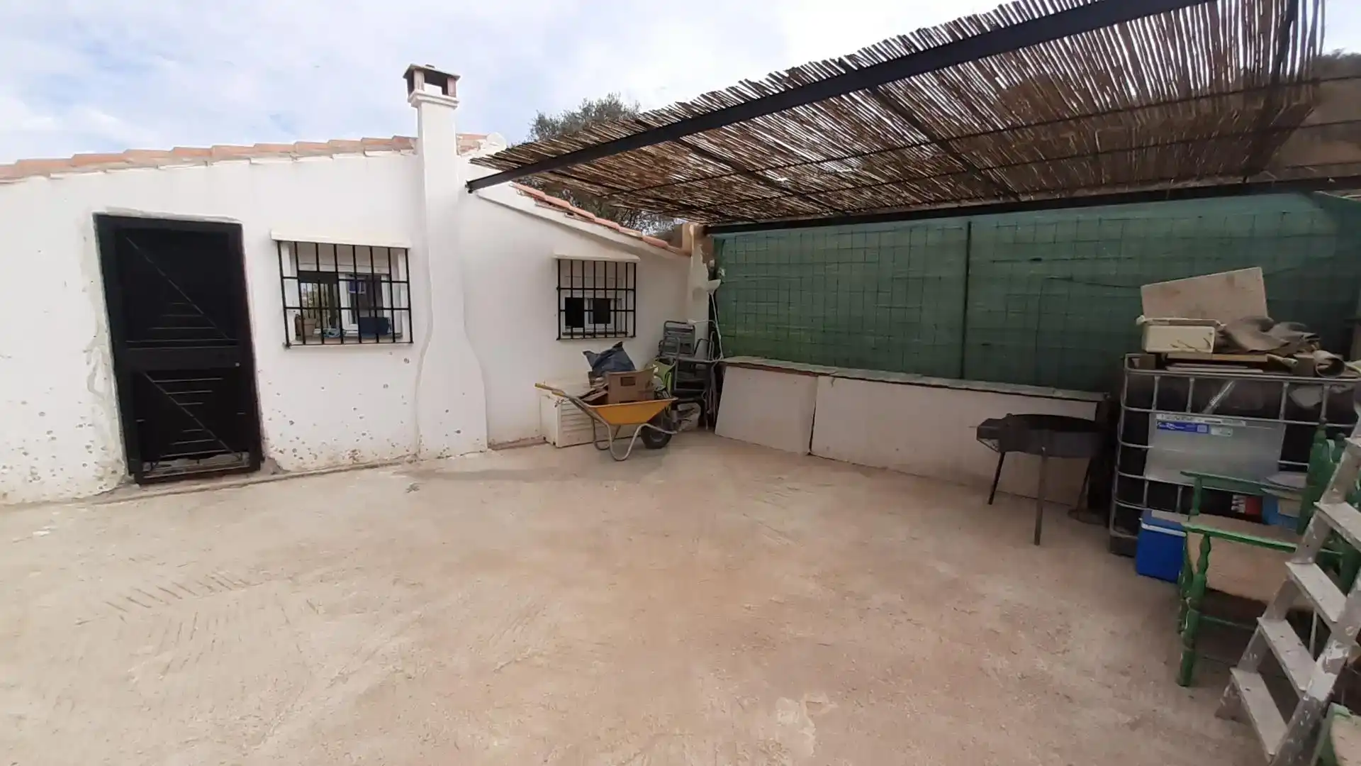 Terrassa de Finca rústica en venda en Mijas amb Jardí privat, Traster i Piscina