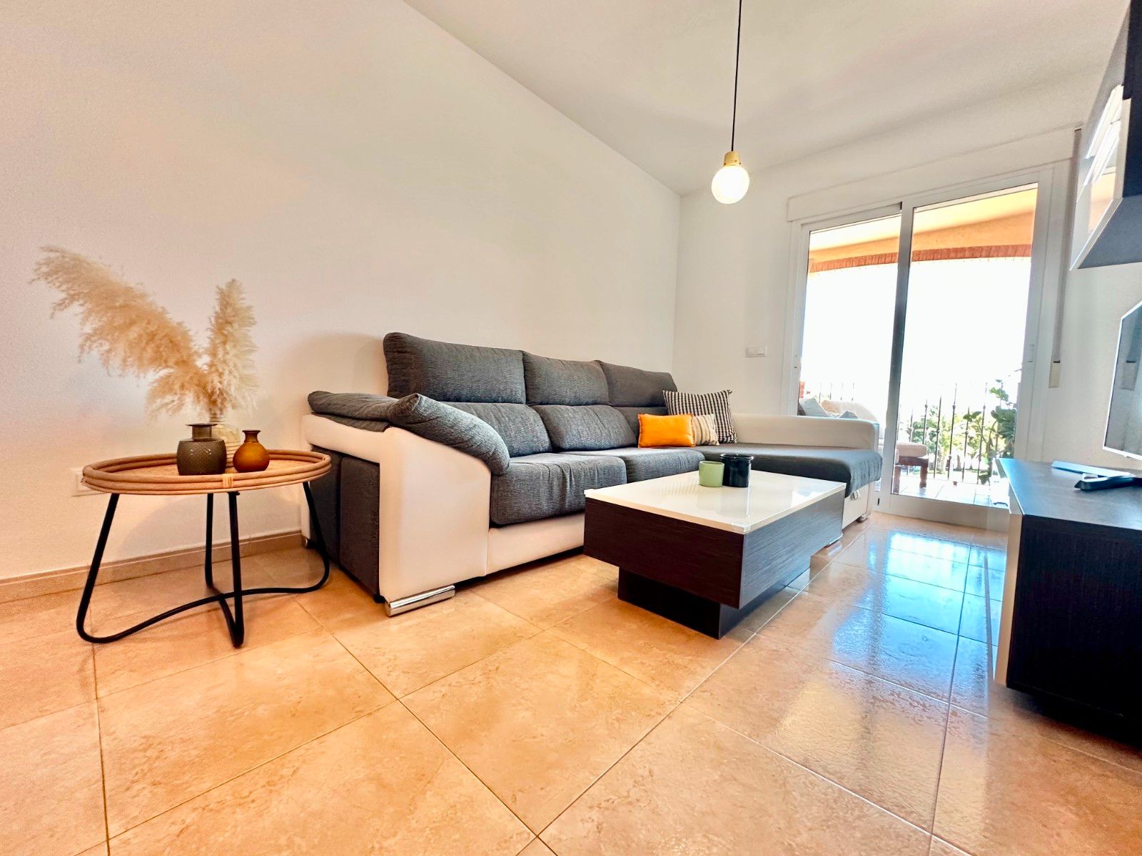 Living room of Attic for sale in San Pedro del Pinatar  with Air Conditioner, Parquet flooring and Terrace