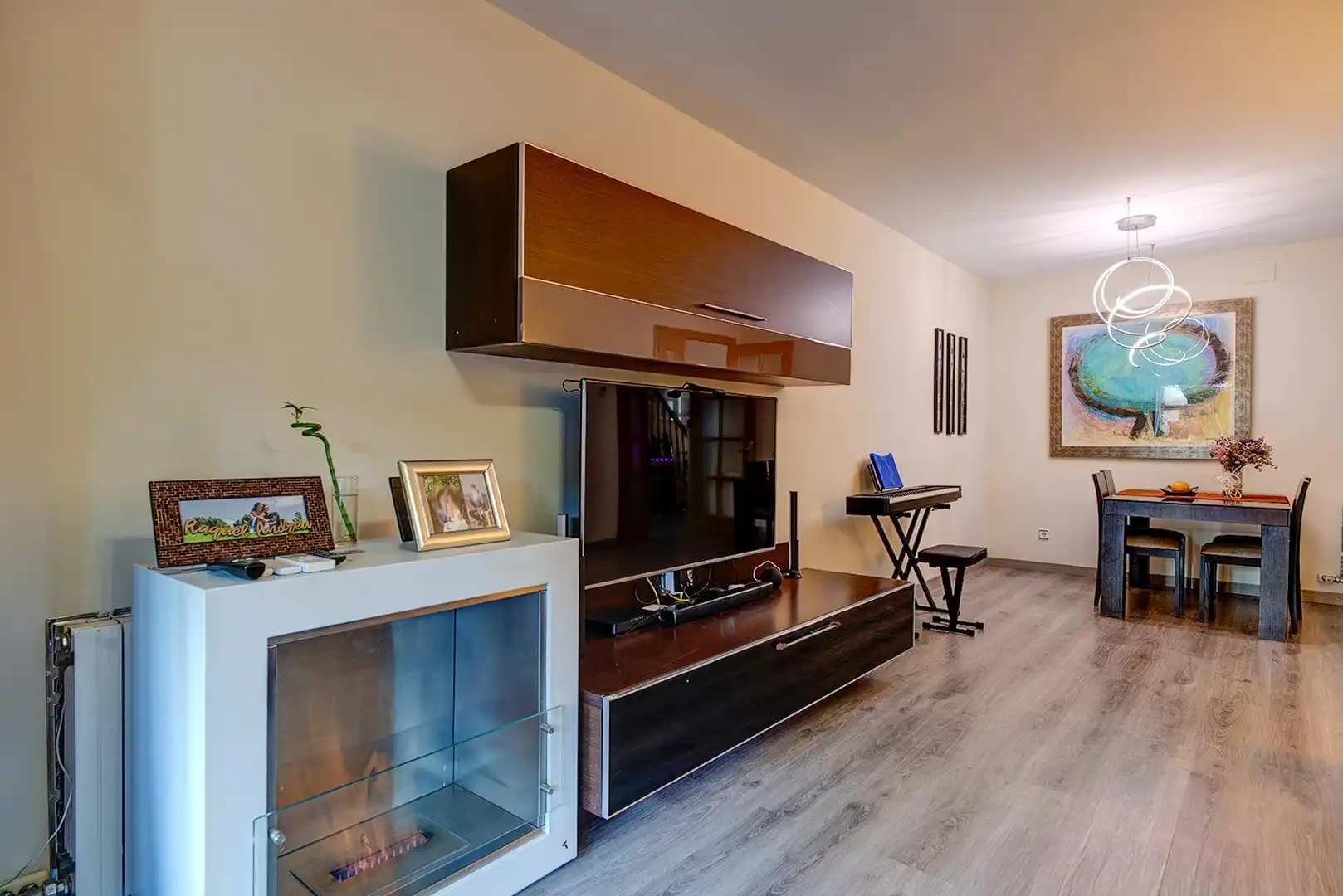 Sala de estar de Casa adosada en venta en Igualada con Aire acondicionado, Calefacción y Terraza