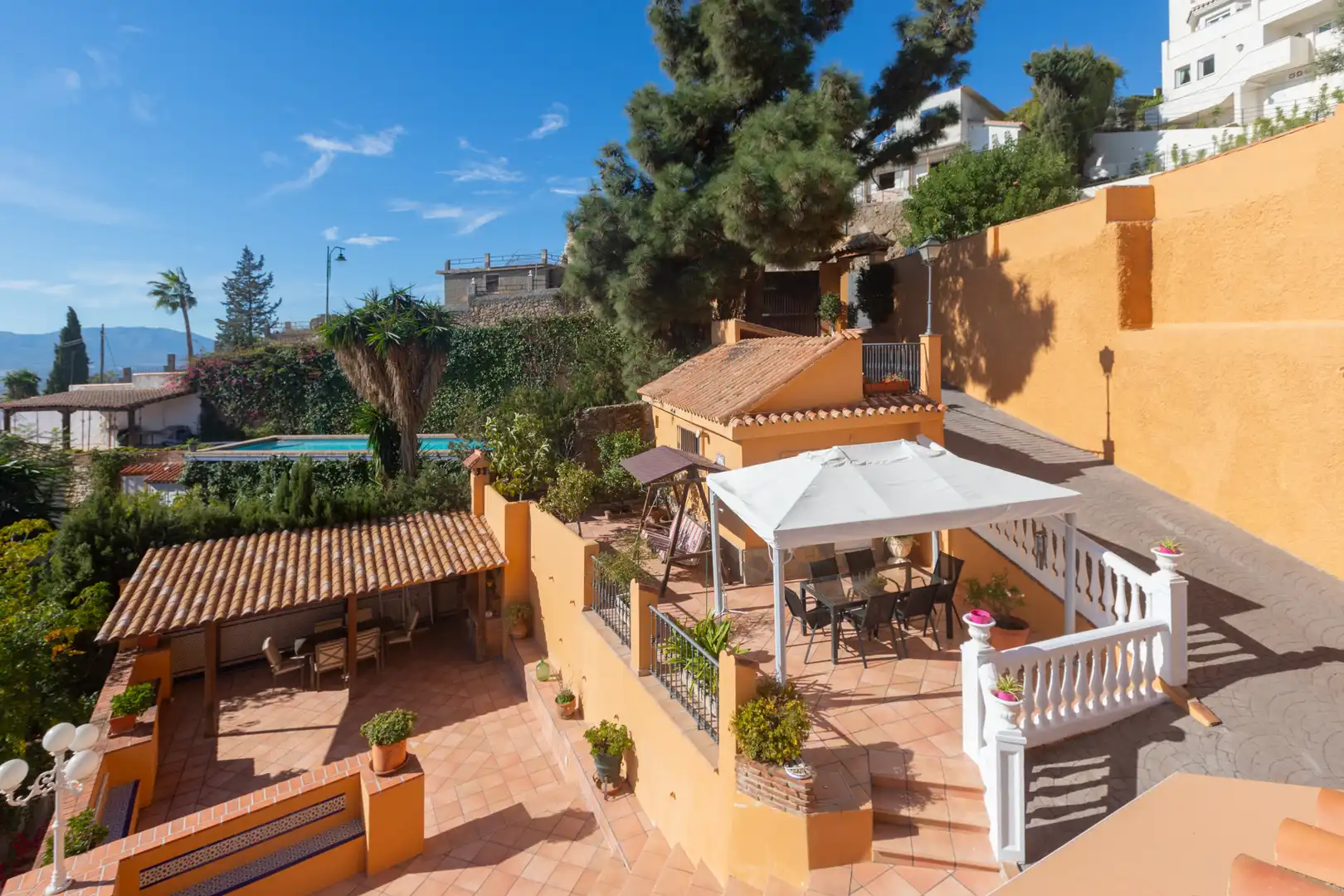 Garden of Houses for sale in Málaga  with Air Conditioner, Private garden and Terrace