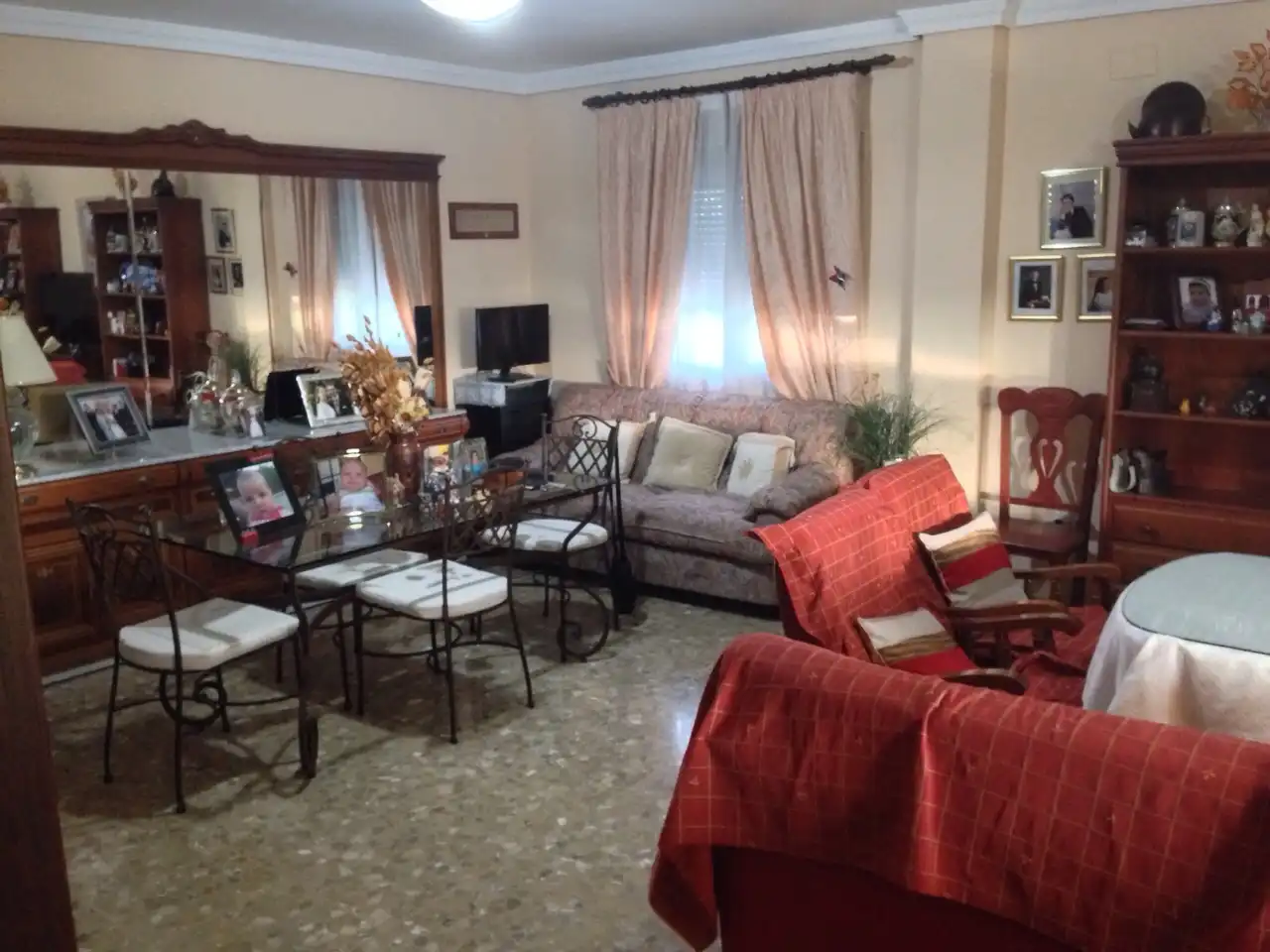 Living room of Houses for sale in Córdoba  with Air Conditioner, Private garden and Terrace