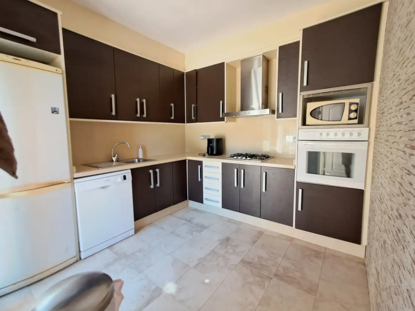 Cocina de Casa o chalet de alquiler en L'Alfàs del Pi con Aire acondicionado, Calefacción y Jardín privado