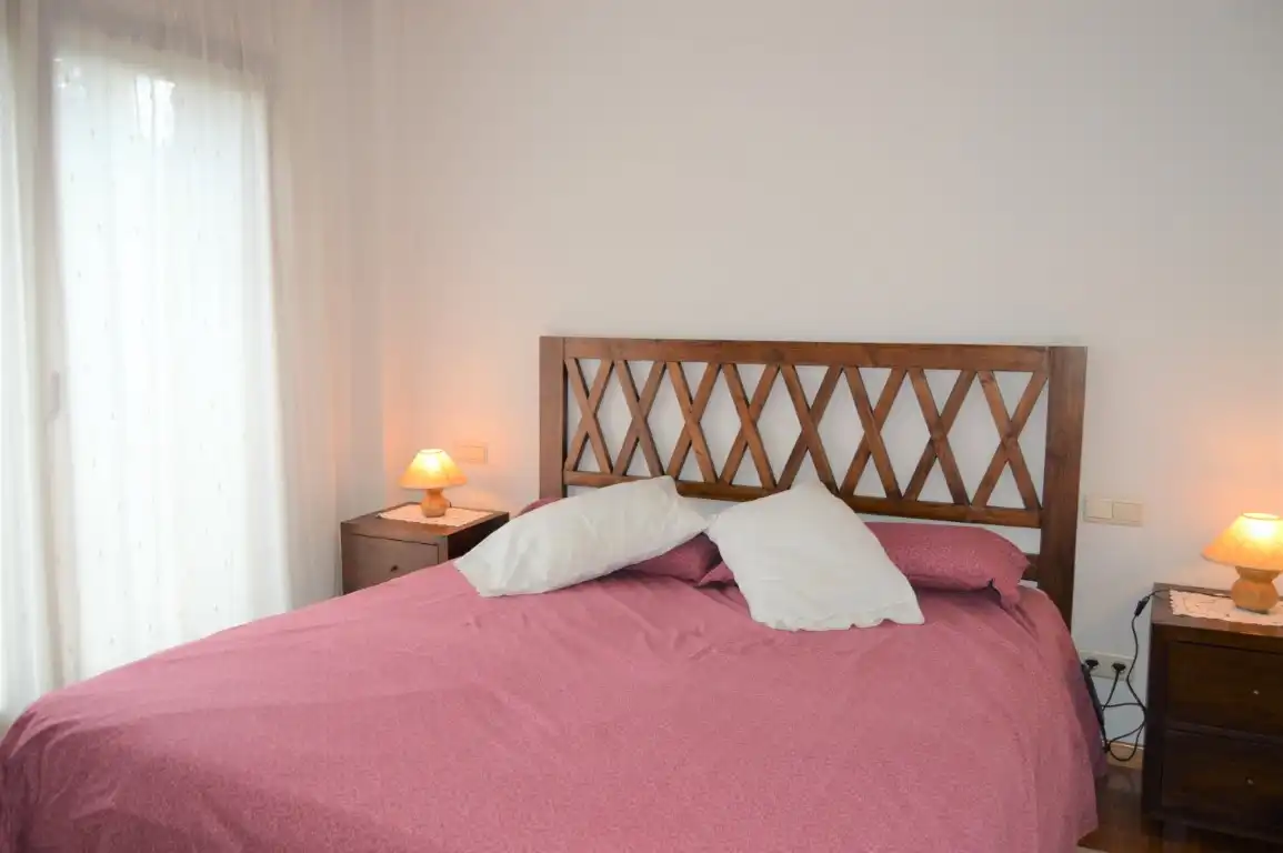 Bedroom of Apartments for rent in Puigcerdà  with Heating, Parquet flooring and Terrace