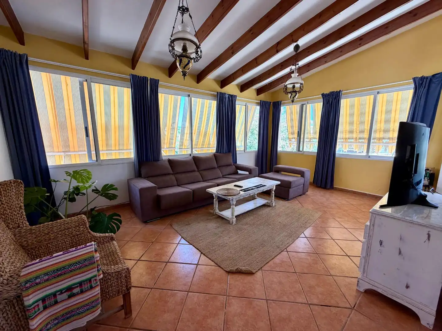 Living room of Houses for sale in El Campello  with Air Conditioner, Heating and Terrace