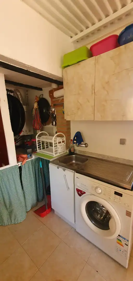 Küche von Country house zum Verkauf in Llaurí mit Klimaanlage, Heizung und Privatgarten