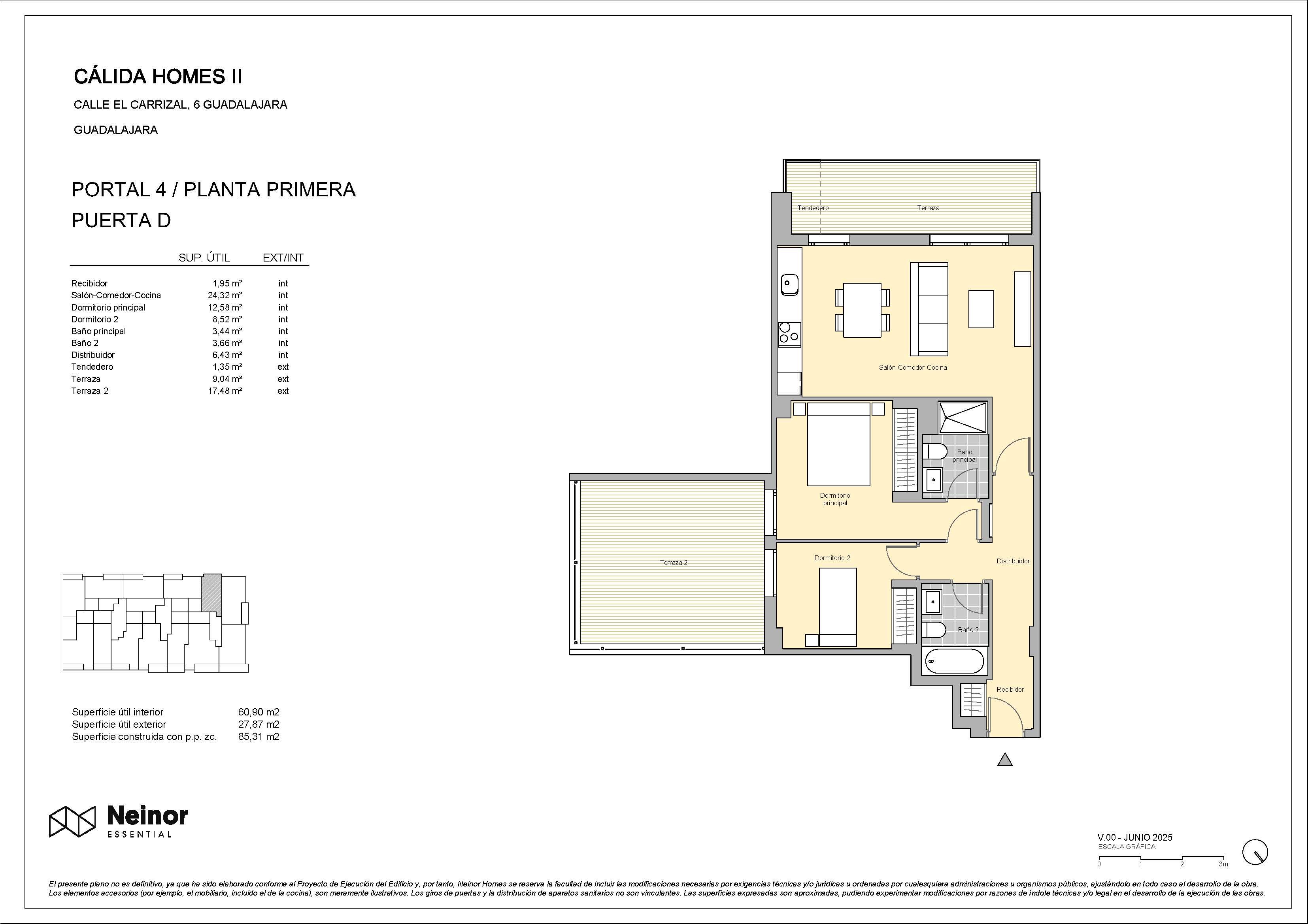 Flat for sale in   Calle El Carrizal, 6, Las Cañas
