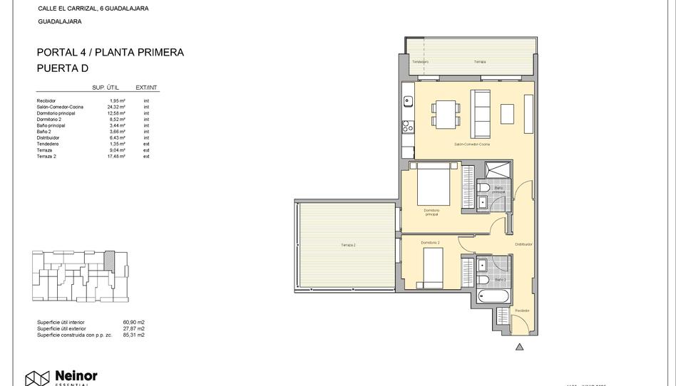 Foto 1 de Pis en venda a   Calle el Carrizal, 6, Las Cañas, Guadalajara