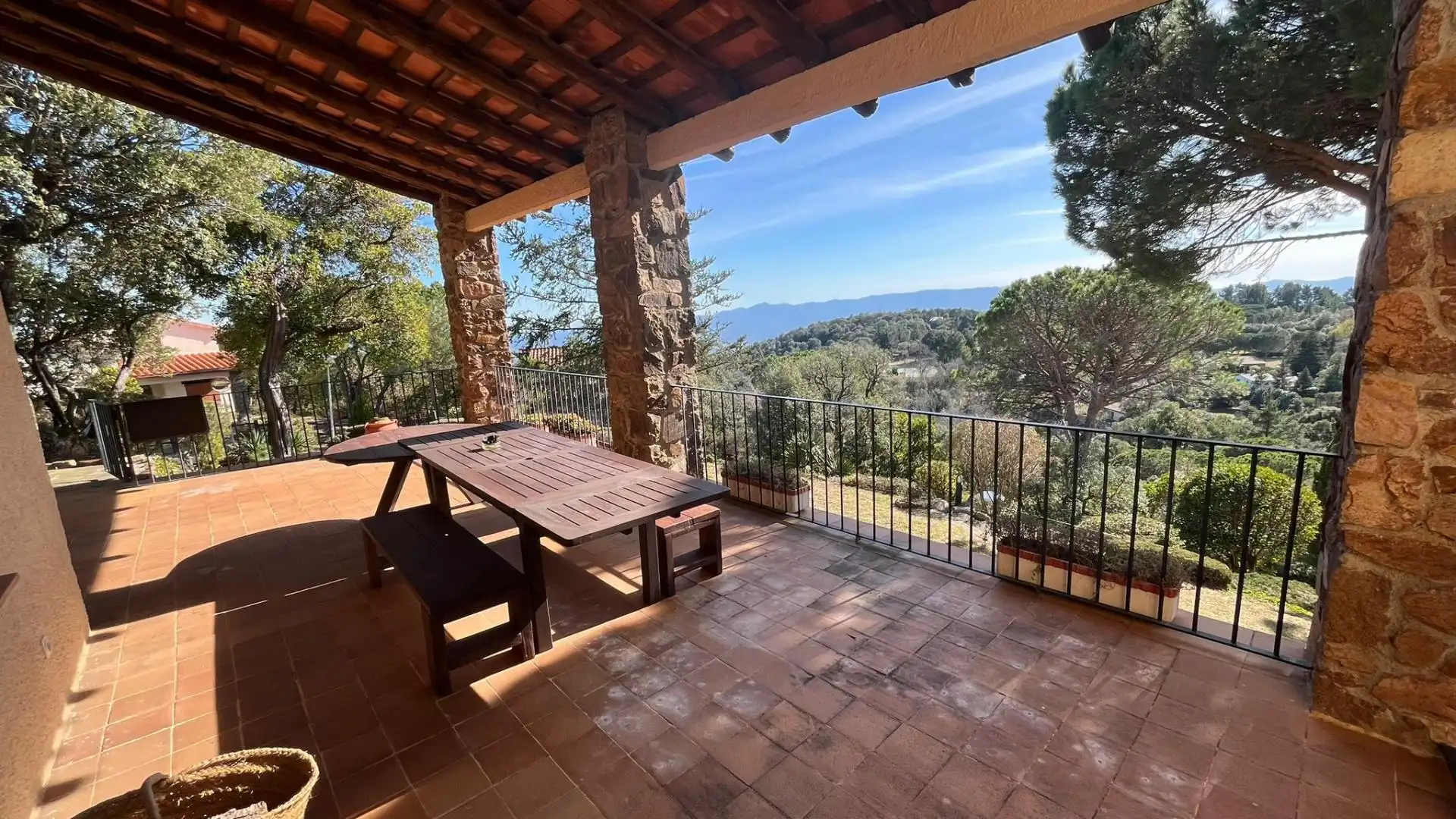 Terrassa de Casa o xalet en venda en Arbúcies amb Calefacció i Jardí privat