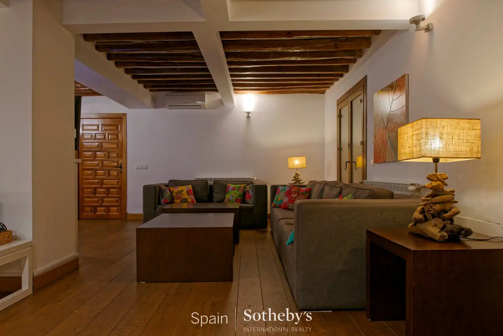 Sala de estar de Casa o chalet en venta en Las Herencias con Aire acondicionado, Calefacción y Jardín privado