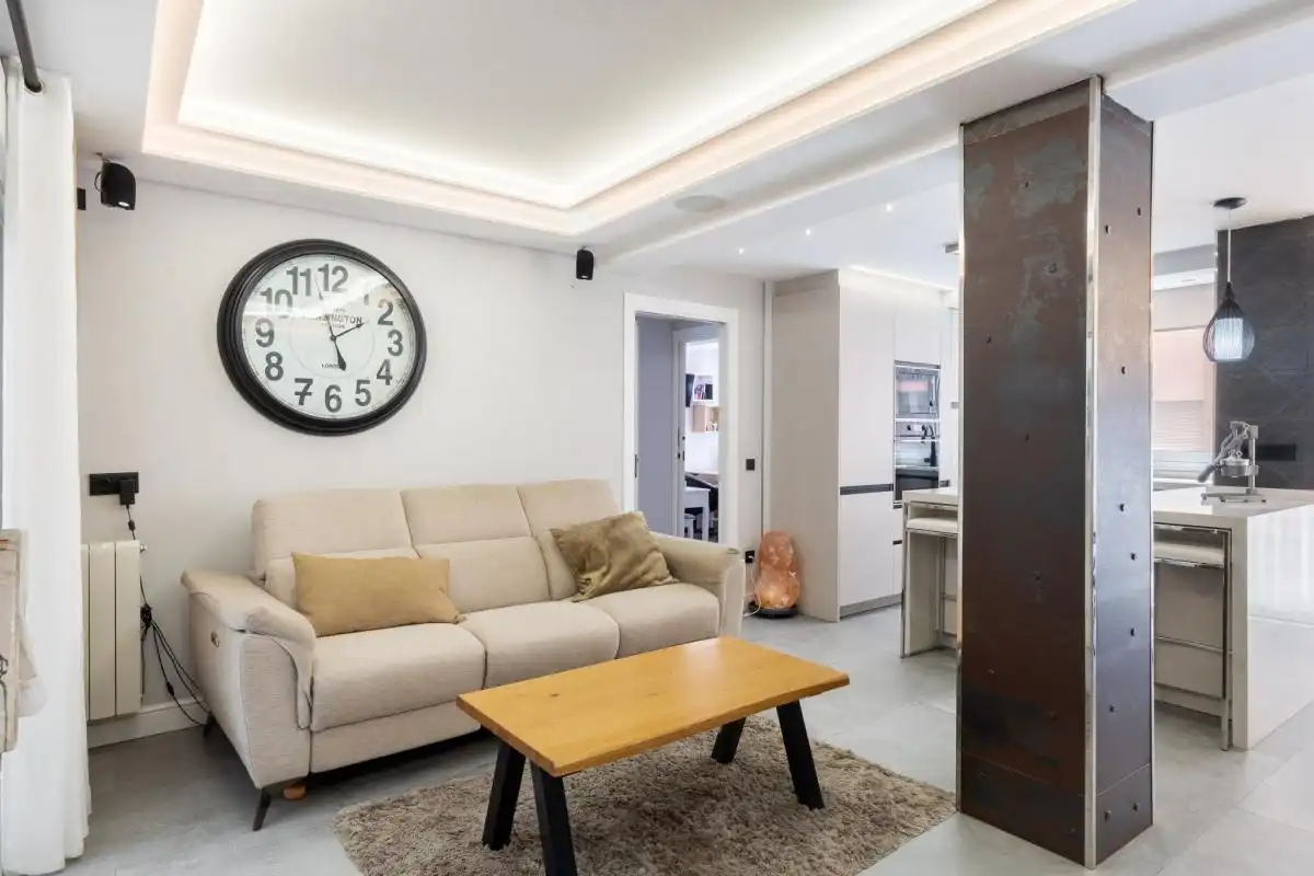 Sala d'estar de Dúplex en venda en Sagunto / Sagunt amb Aire condicionat, Calefacció i Terrassa