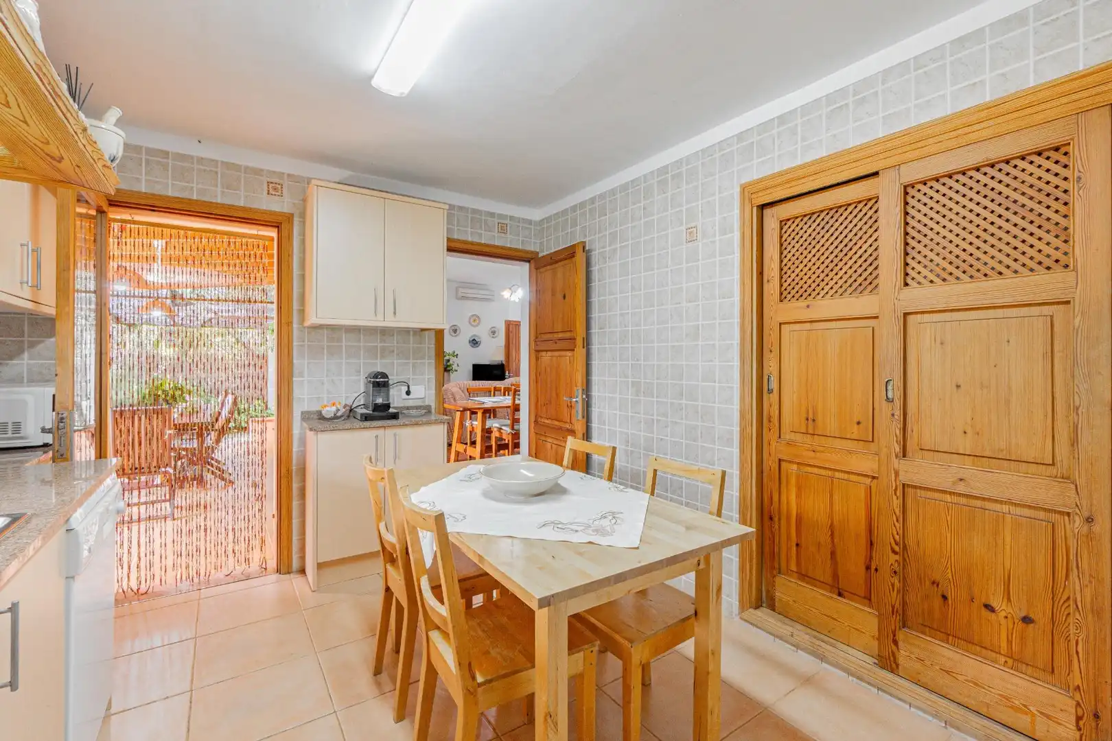 Cuina de Casa o xalet en venda en Pollença amb Aire condicionat, Jardí privat i Terrassa