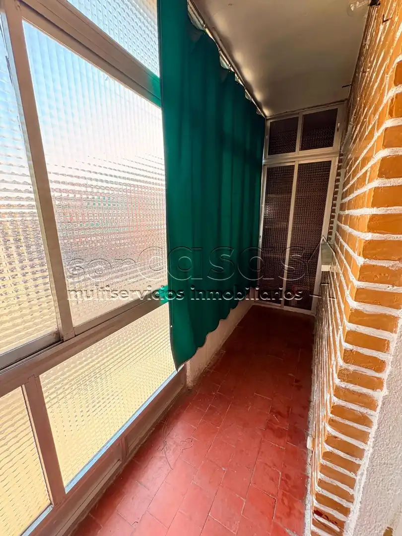Balcony of Flat for sale in Madrid  with Heating, Parquet flooring and Terrace