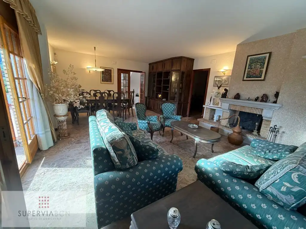Sala de estar de Casa o chalet en venta en Vallirana