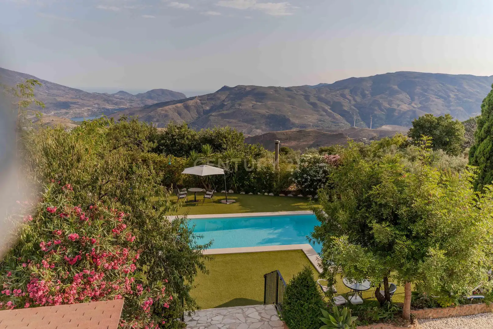 Garden of Houses for sale in Lanjarón  with Private garden, Storage room and Swimming Pool