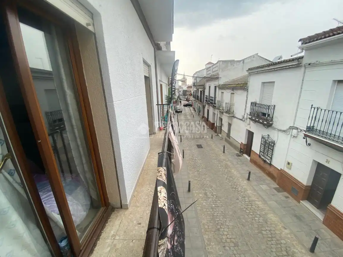 Vista exterior de Casa adosada en venta en Sanlúcar la Mayor