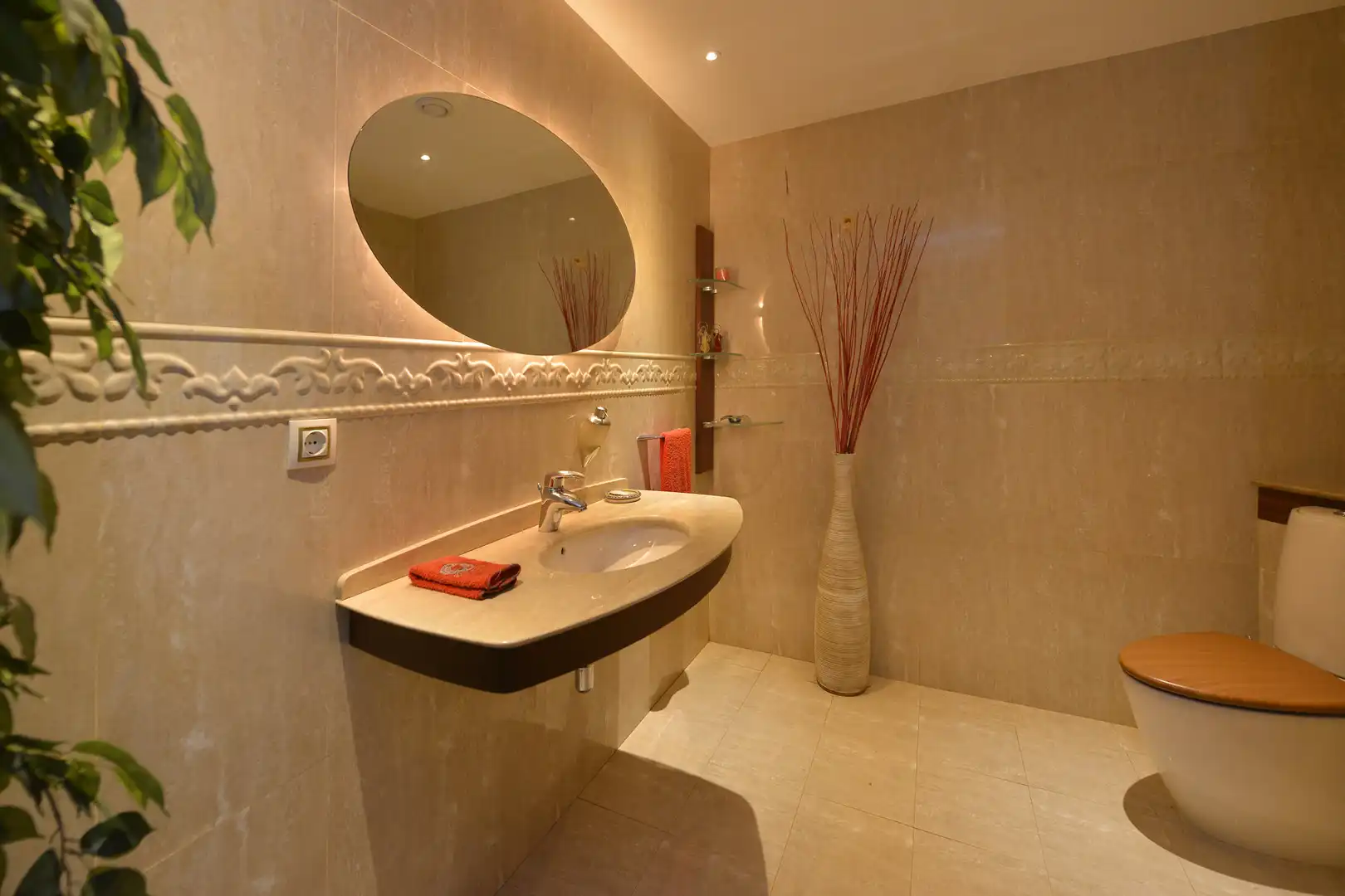Baño de Finca rústica en venta en Voto con Calefacción, Jardín privado y Terraza