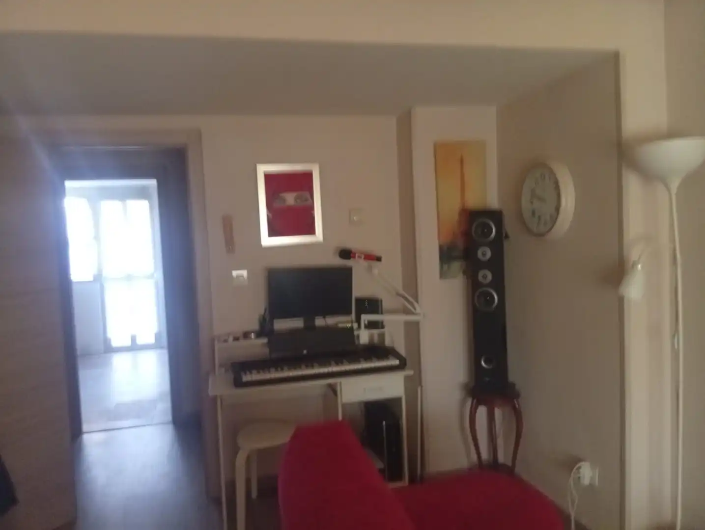 Living room of Flat for sale in Cabezón de Pisuerga  with Heating, Parquet flooring and Furnished