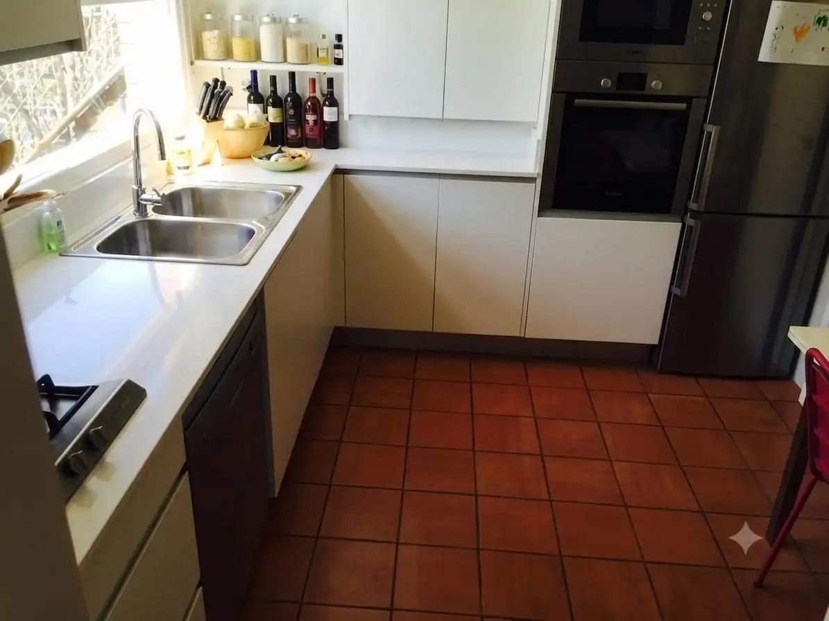 Cocina de Casa adosada en venta en Sant Cugat del Vallès con Calefacción y Terraza