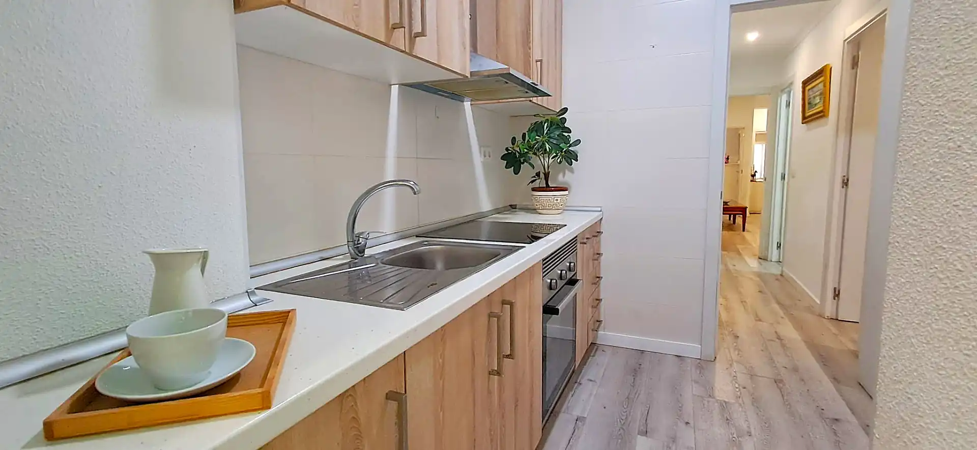 Cocina de Planta baja en venta en Cartagena con Parquet y Amueblado