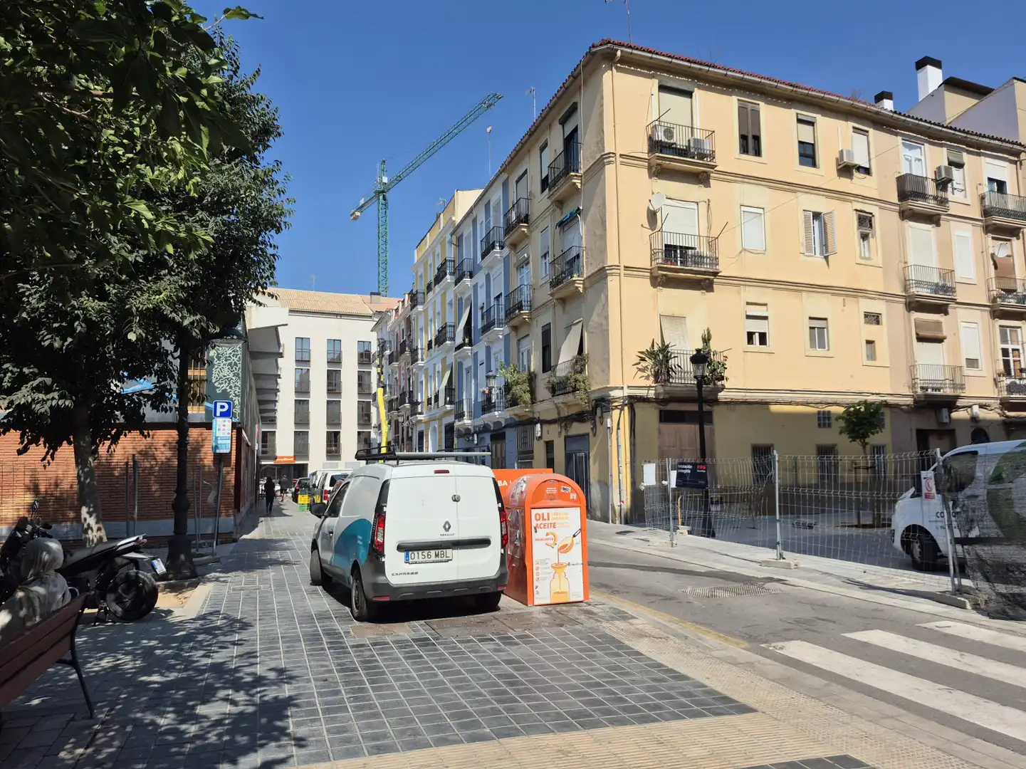 Vista exterior de Local de alquiler en Valencia