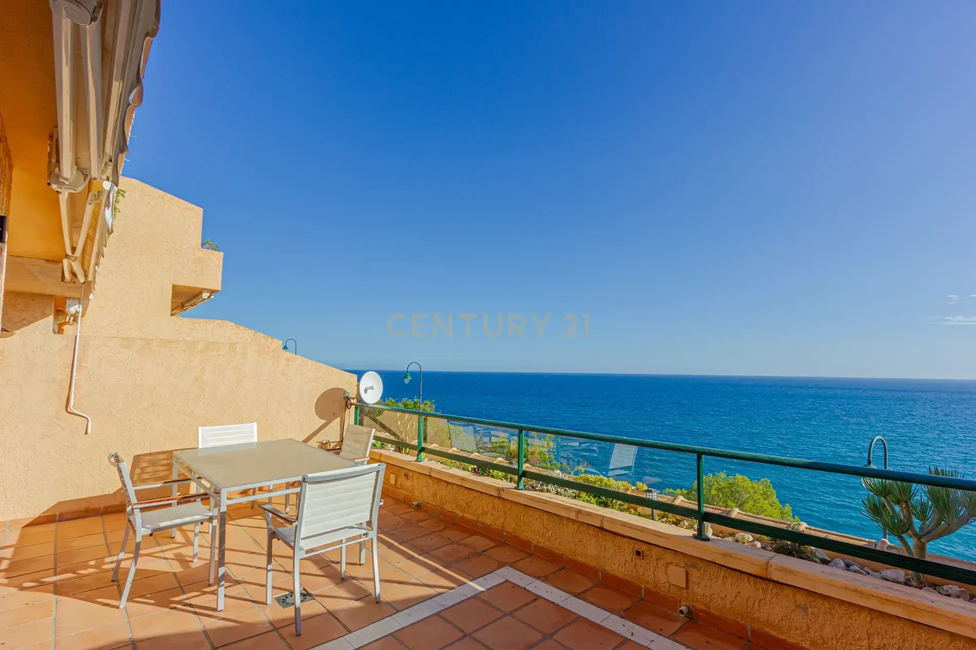 Terrace of Flat to rent in Altea  with Air Conditioner, Terrace and Furnished