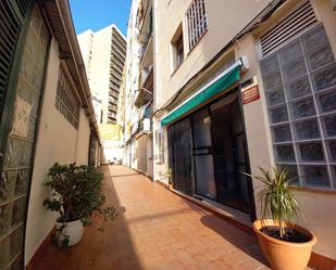 Exterior view of Planta baja for sale in  Barcelona Capital  with Air Conditioner, Parquet flooring and Furnished