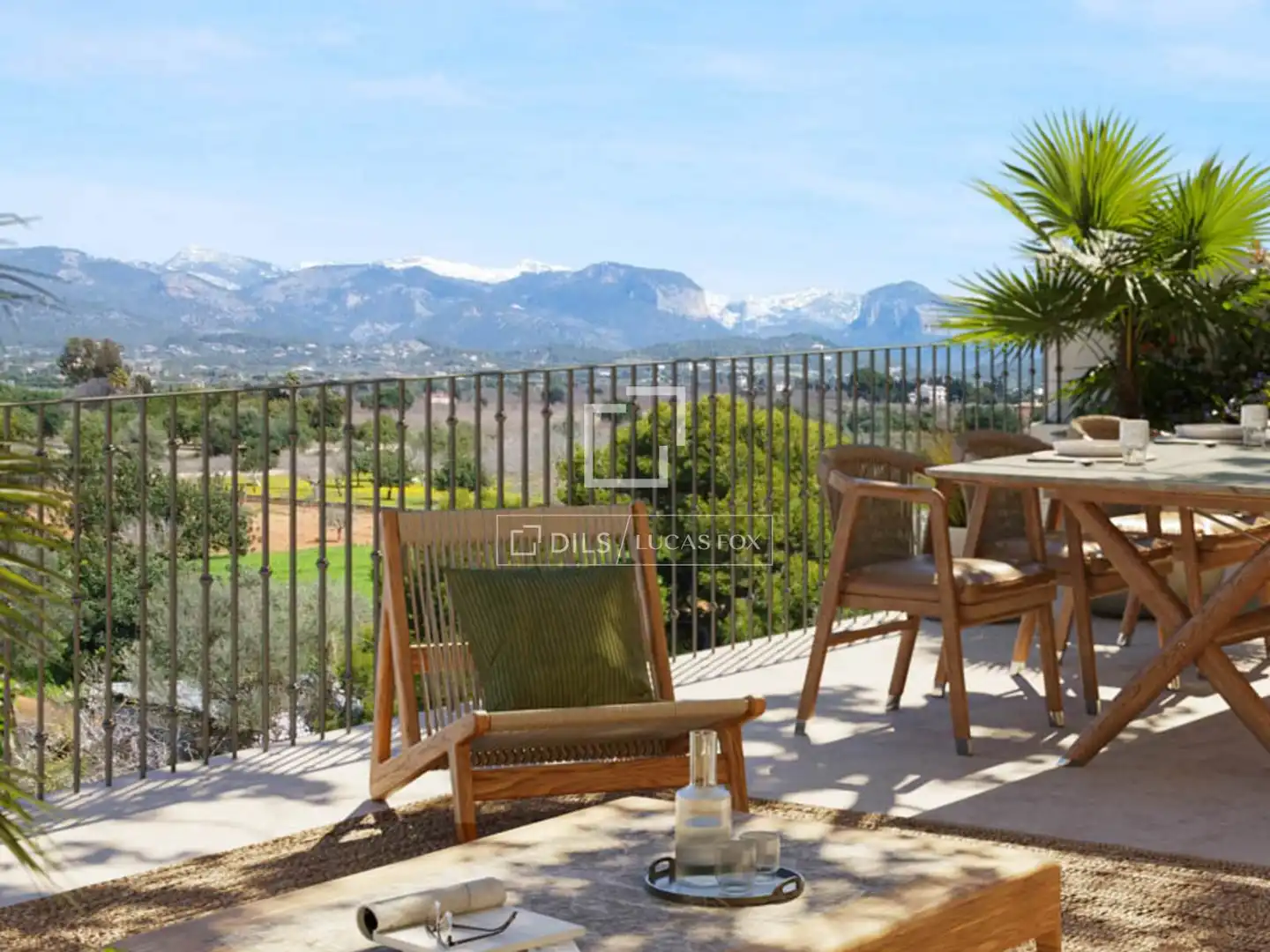 Terraza de Casa o chalet en venta en Santa María del Camí con Aire acondicionado, Calefacción y Jardín privado