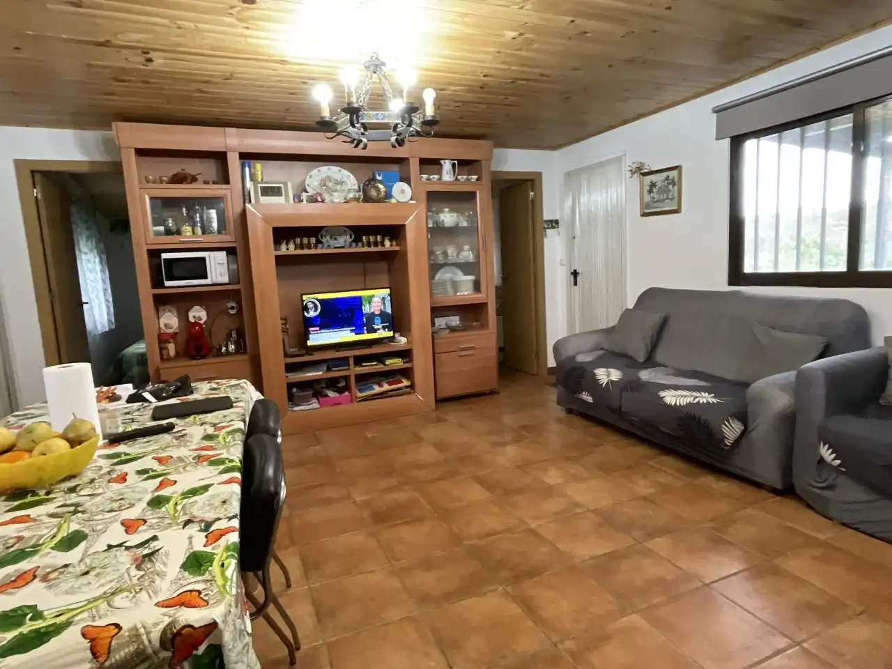 Sala de estar de Finca rústica en venta en Santo Domingo de la Calzada con Jardín privado