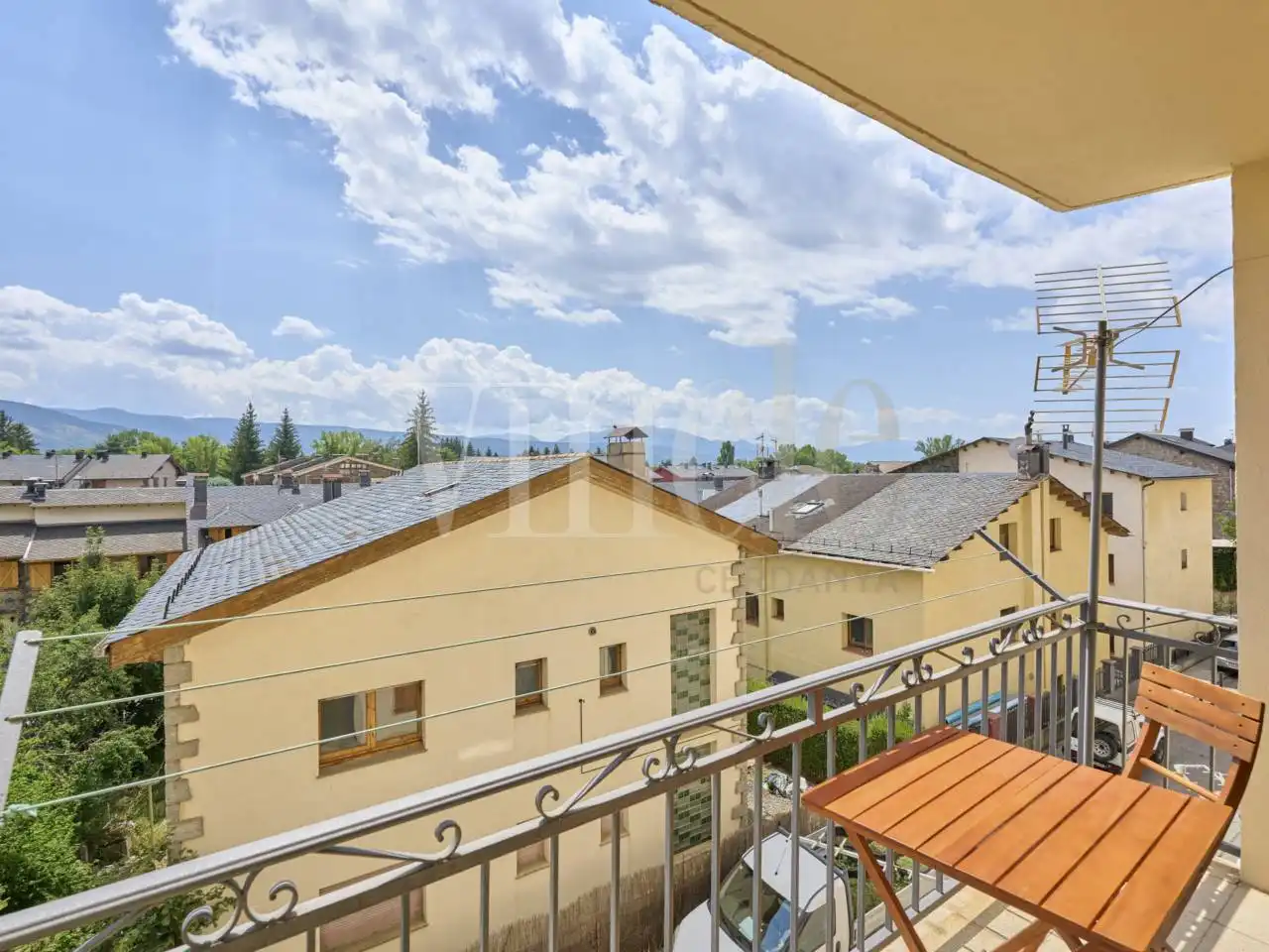 Balcony of Apartments for sale in Llívia  with Heating, Parquet flooring and Terrace