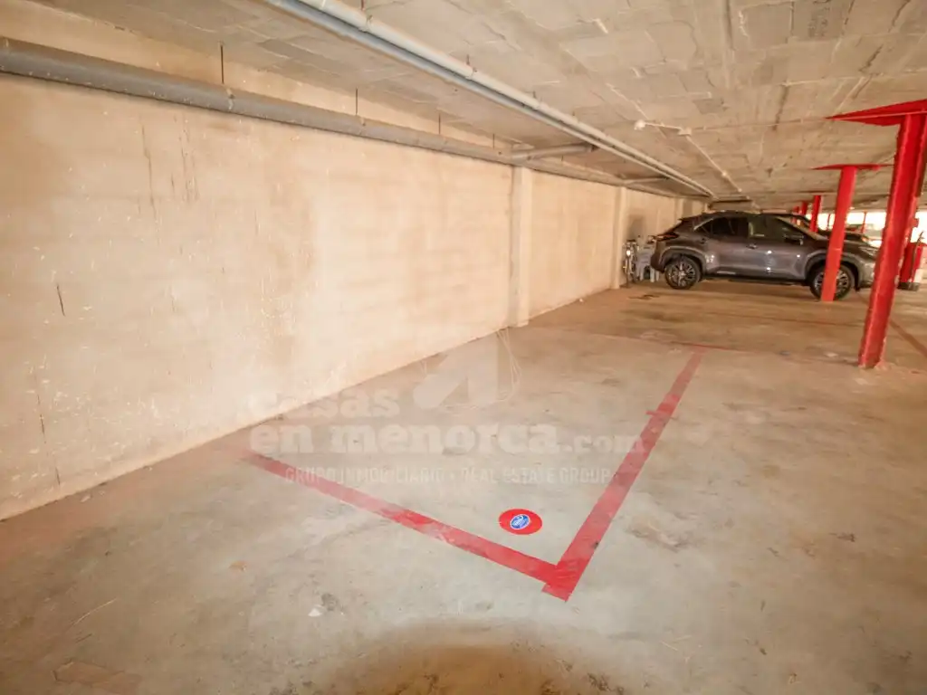 Parking of Flat for sale in Maó - Mahón  with Air Conditioner, Swimming Pool and Community pool