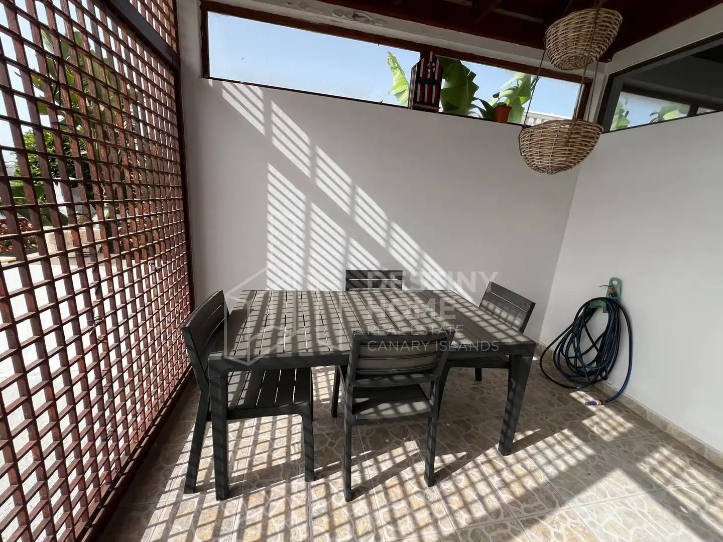 Terrassa de Casa o xalet en venda en La Oliva amb Jardí privat, Terrassa i Traster