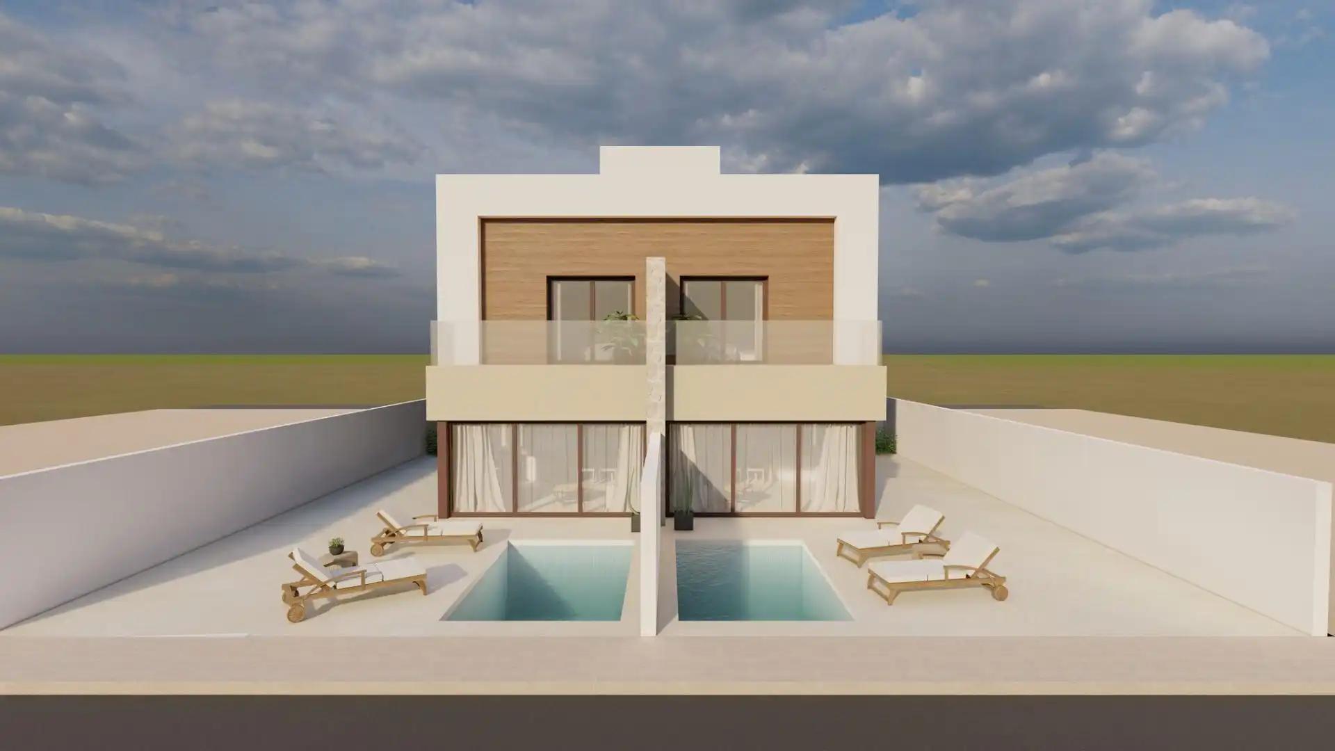 Dúplex con piscina en venta en Santiago de la Ribera, imagen 4