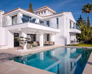 Exterior view of House or chalet for sale in Marbella  with Air Conditioner, Heating and Private garden