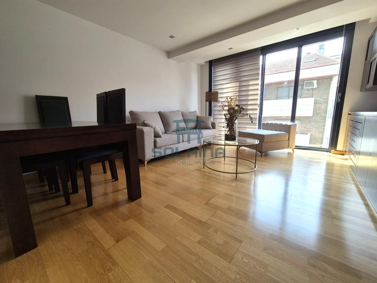 Sala d'estar de Dúplex de lloguer en Ourense Capital  amb Aire condicionat, Calefacció i Moblat