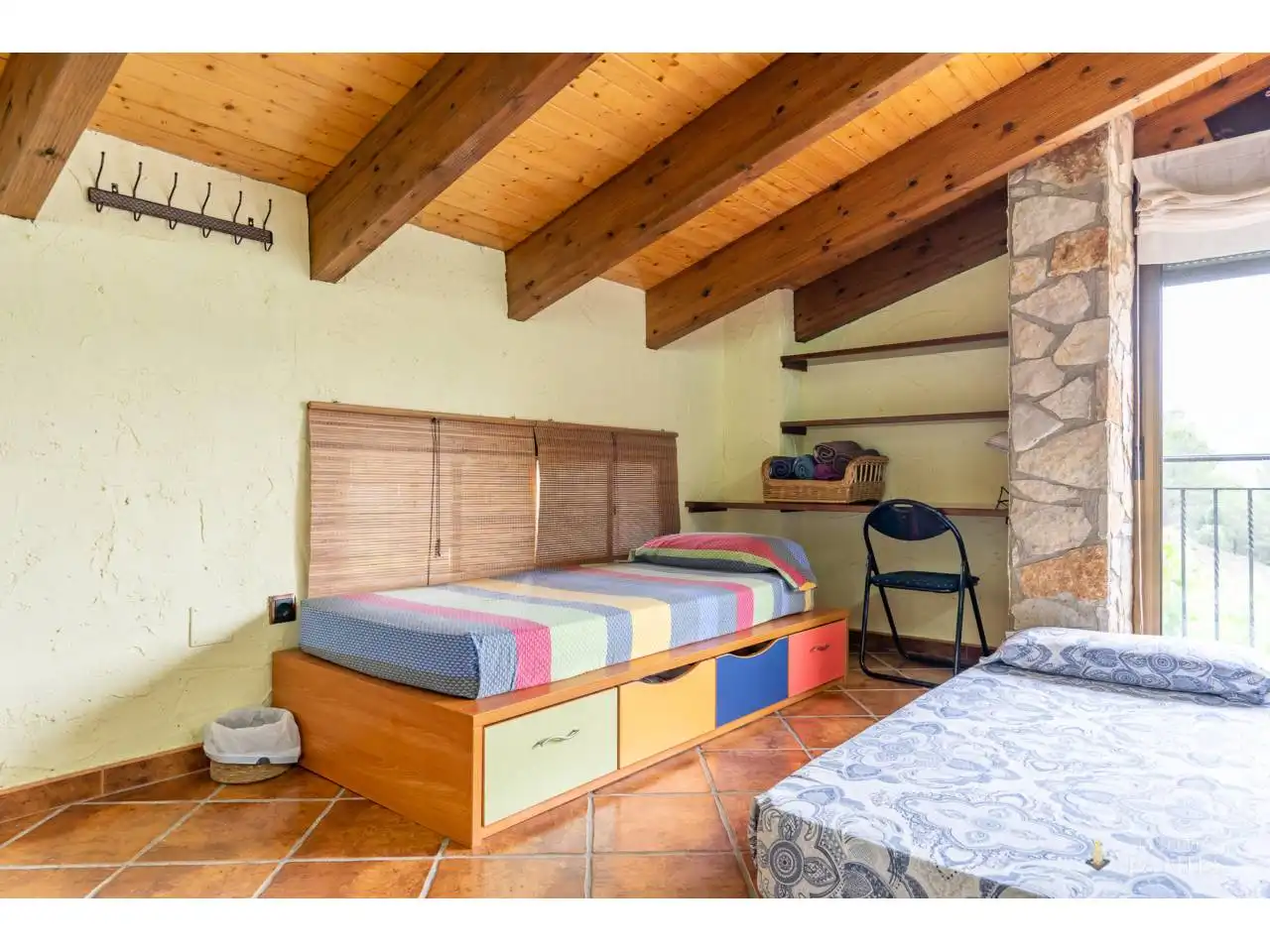 Dormitori de Finca rústica en venda en Riudecols amb Calefacció, Jardí privat i Piscina