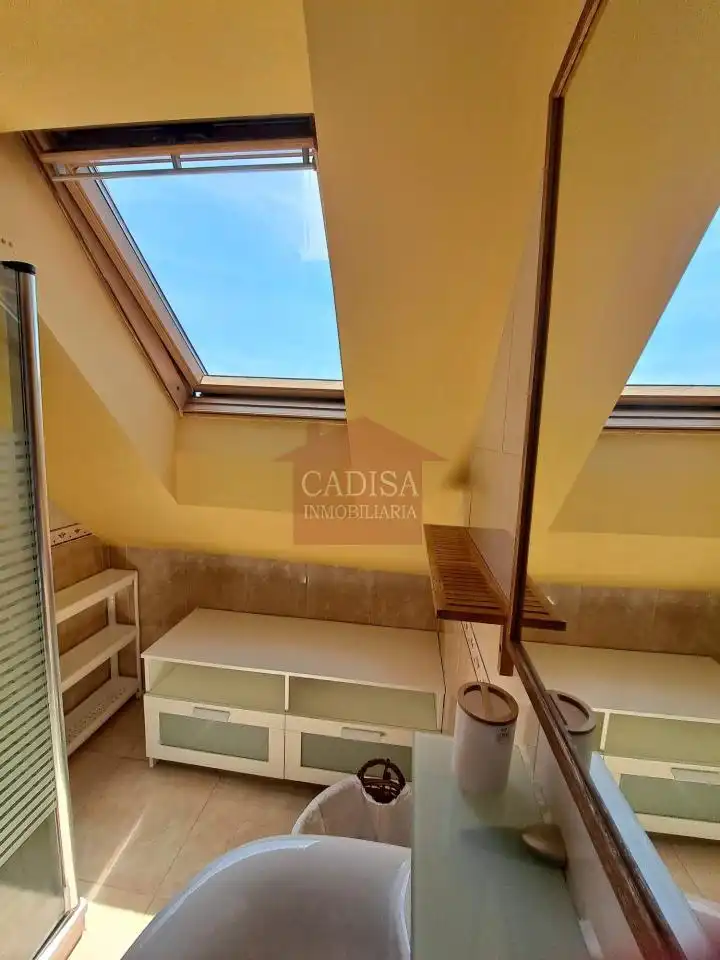 Terraza de Apartamento de alquiler en Villares de la Reina con Calefacción y Amueblado
