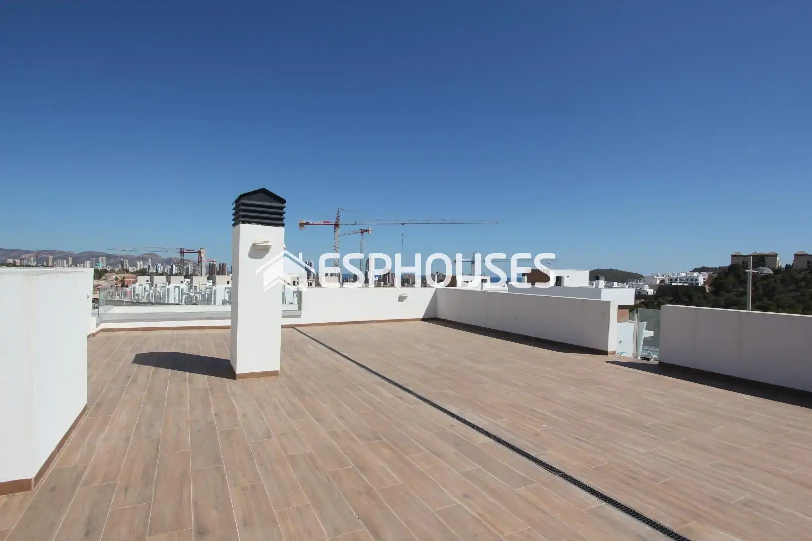 Terraza de Casa o chalet en venta en Balcón de Finestrat - Terra Marina
