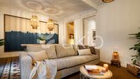 Sala d'estar de Apartament de lloguer en  Barcelona Capital amb Calefacció, Moblat i Forn
