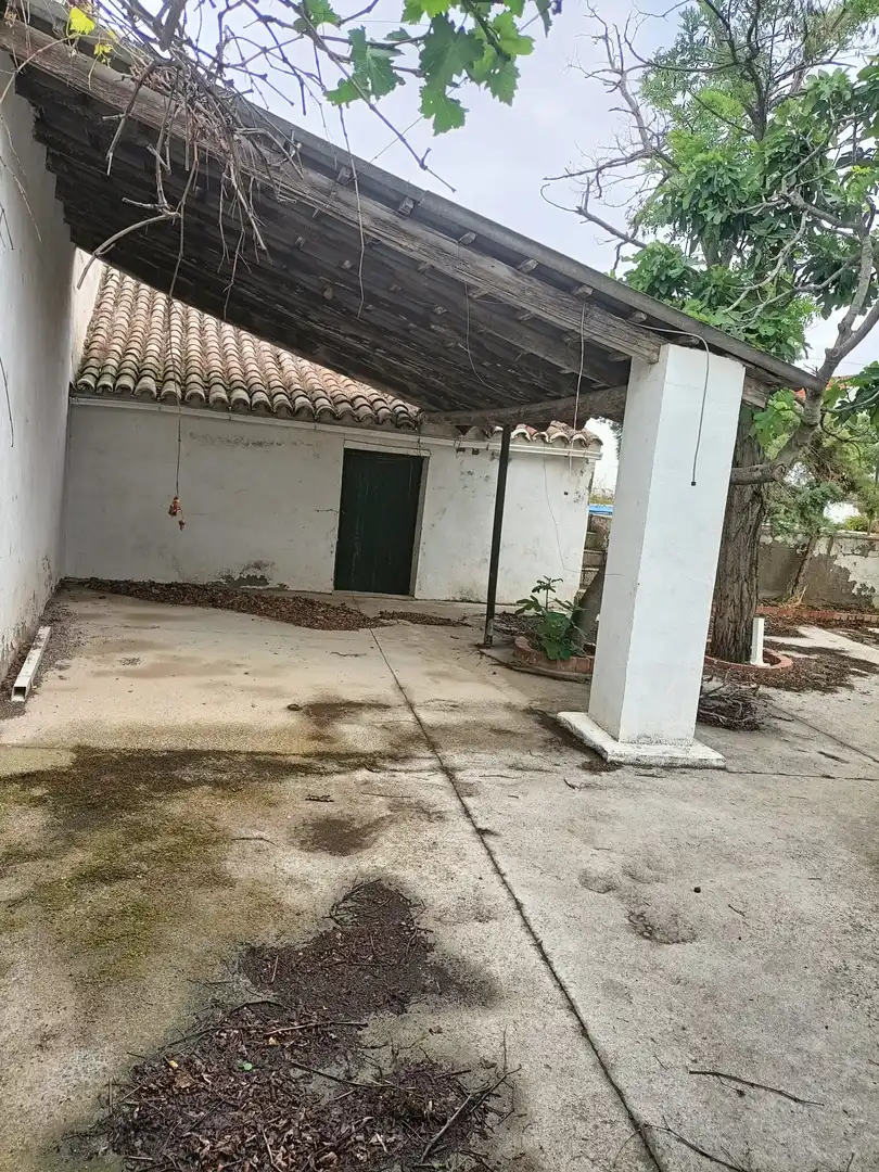 Vista exterior de Casa o chalet en venta en Mascaraque con Piscina