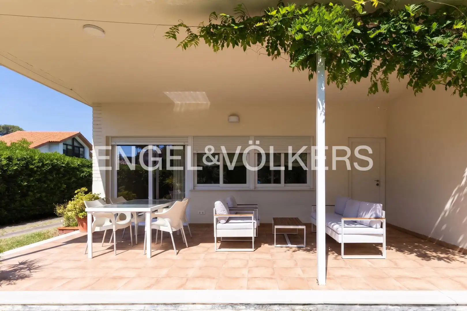 Terraza de Casa o chalet en venta en Castellón de la Plana / Castelló de la Plana con Aire acondicionado, Calefacción y Jardín privado