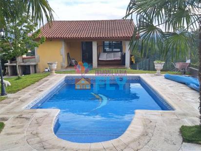 Swimming pool of House or chalet for sale in San Cibrao das Viñas  with Heating, Private garden and Terrace