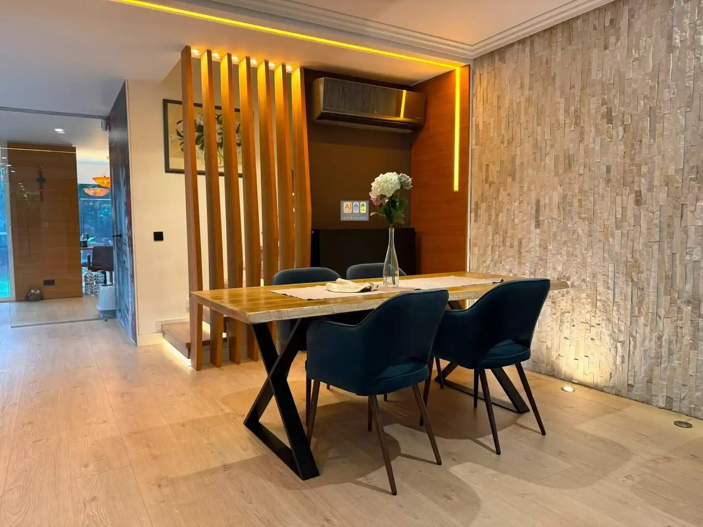 Dining room of Detached homes for rent in Sant Joan d'Alacant  with Air Conditioner, Heating and Private garden