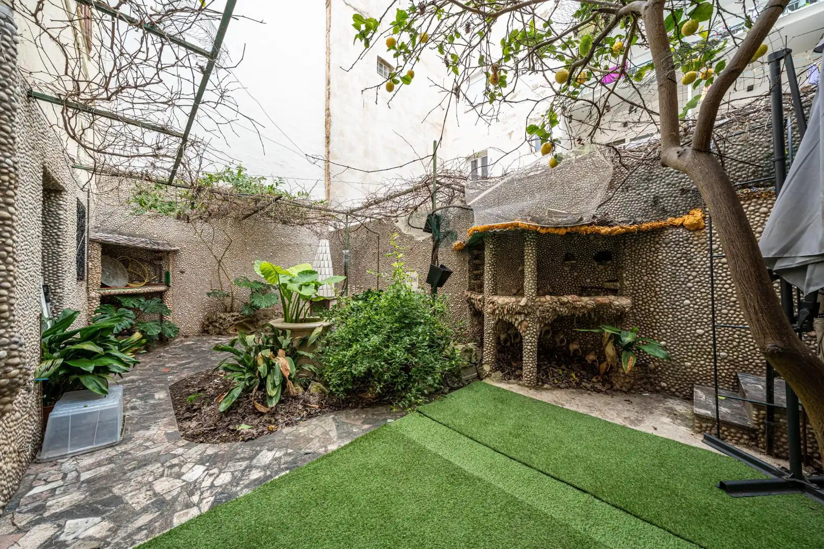 Terraza de Casa adosada en venta en  Palma de Mallorca con Aire acondicionado, Calefacción y Jardín privado